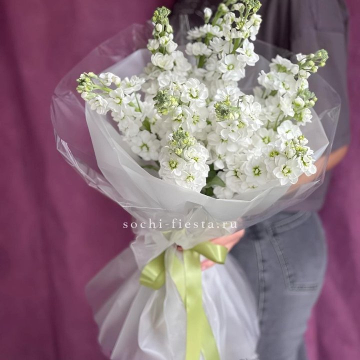 Букет ароматной маттиоллы №1 в Кургане