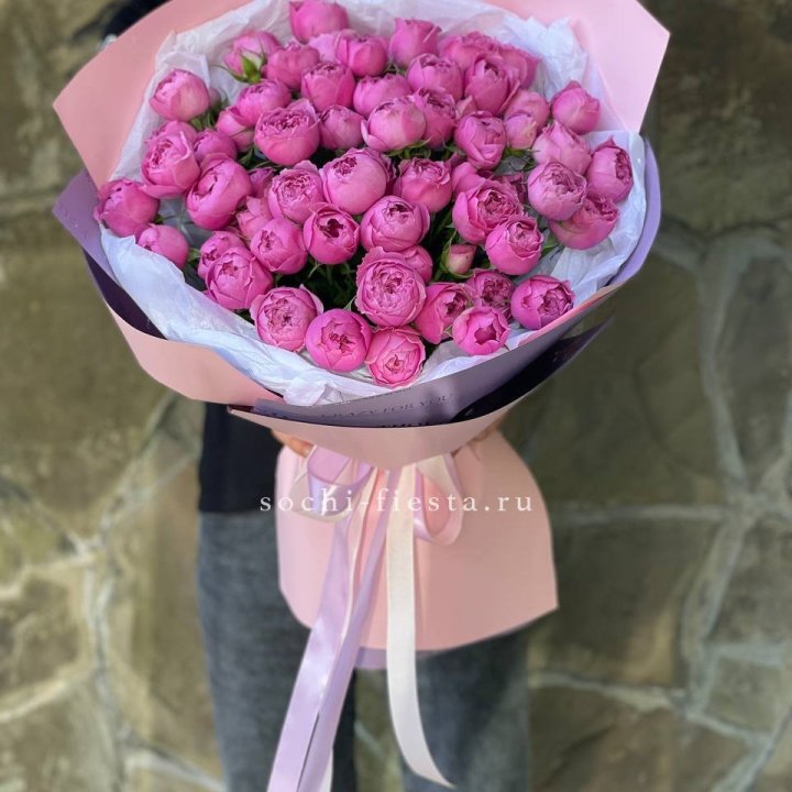 Букет "Пионки" в Кургане