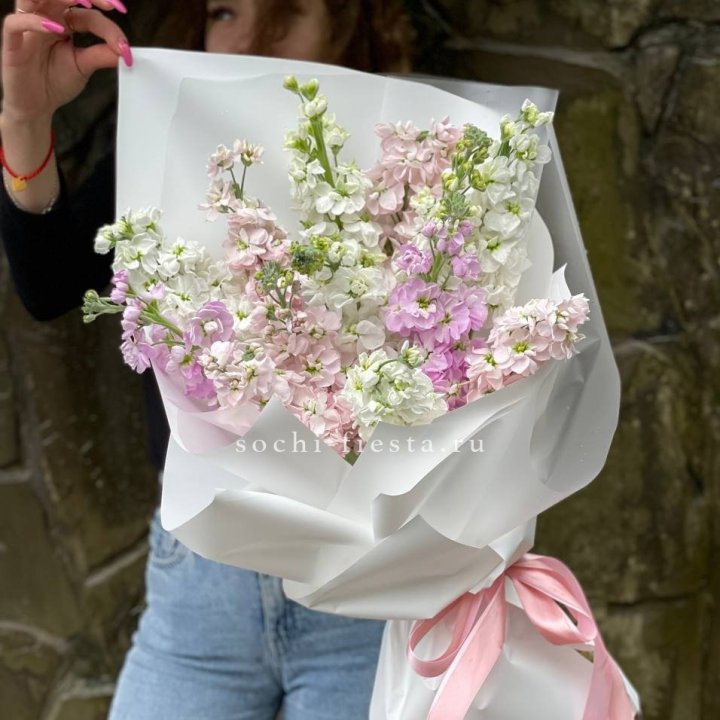 Букет маттиол №1 в Кургане