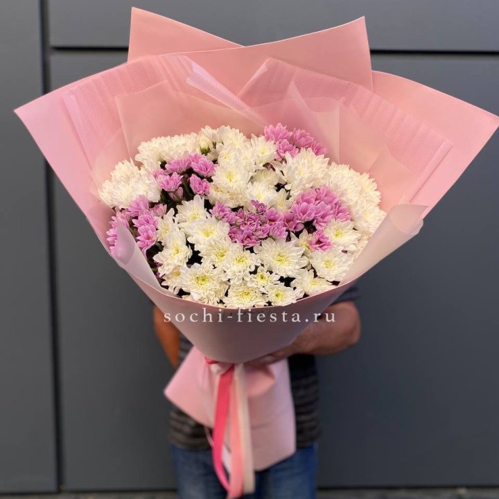  Букет хризантем- гигант  в Кургане