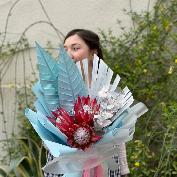 Букет из протеи "Клеопатра-2" в Кургане