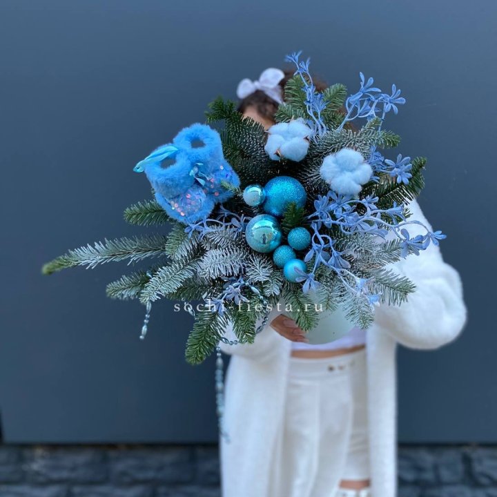 Композиция "Беби блю" в Кургане