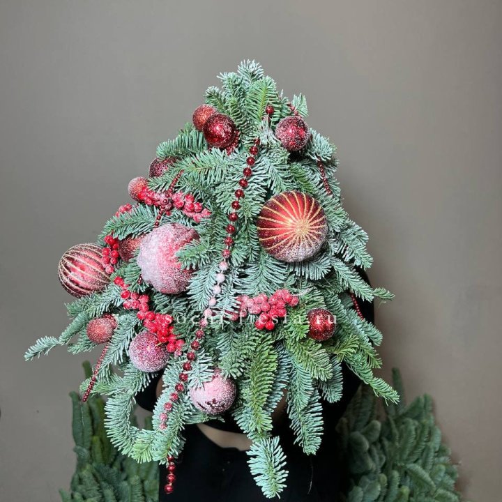 Ёлка красная в Кургане