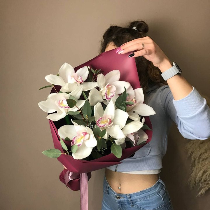 Букет орхидей №1 в Кургане