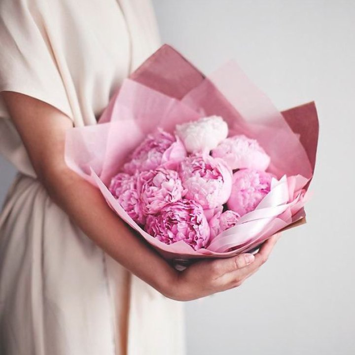 9 зефирных пионов в Кургане