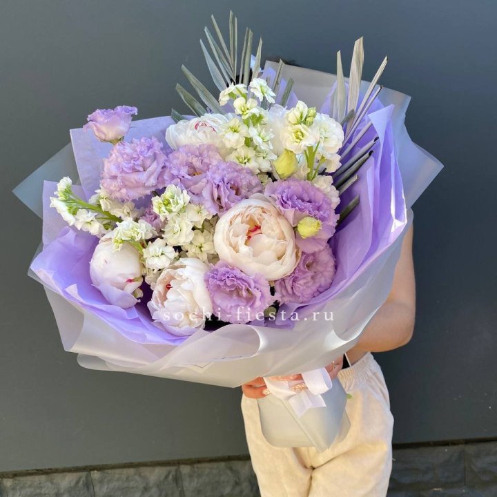  Букет "Лавандовое мороженое" в Кургане