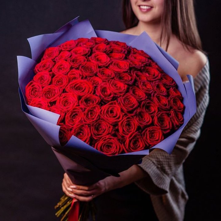 71 красная роза в Кургане