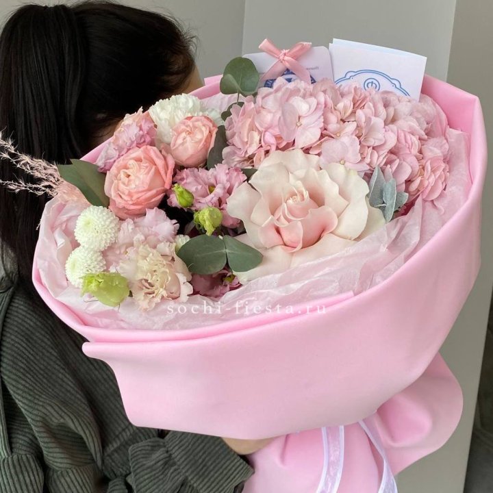 Авторский букет "Пинки" в Кургане