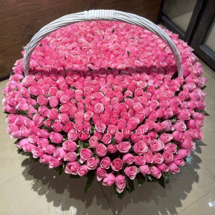 501 розовая роза в Кургане