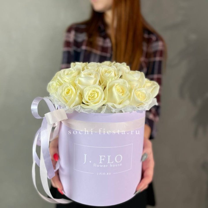 25 роз в цилиндре  в Кургане