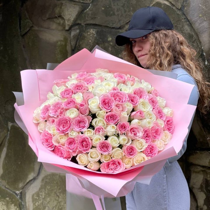 101 роза Миксбери в Кургане