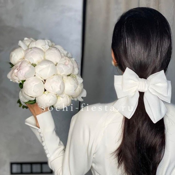 Свадебный букет пионов в Кургане