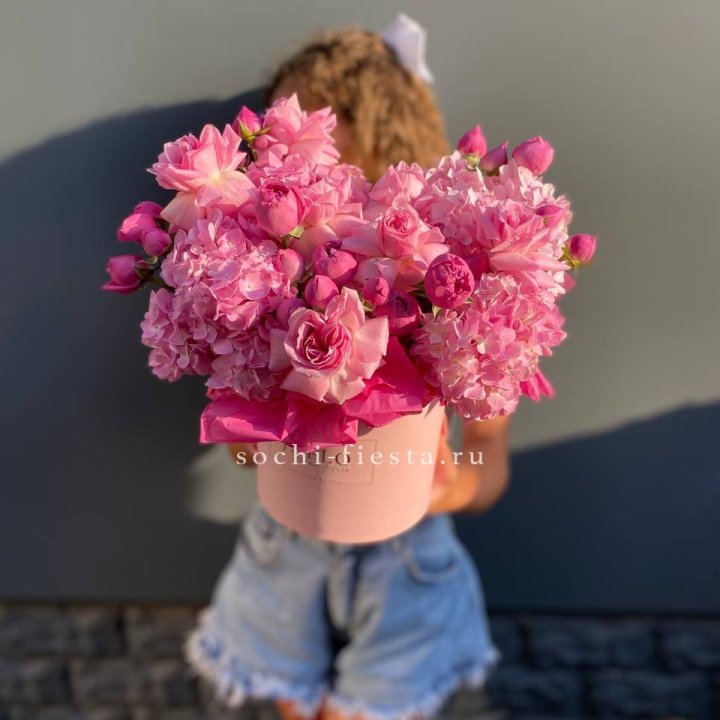 Цветочная композиция "Пасион" в Кургане