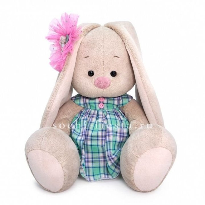 Зайка Ми в клетчатом платье в Кургане