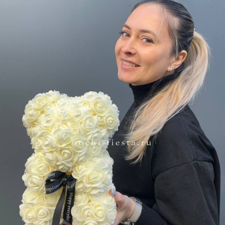 Игрушка медведь белый в Кургане