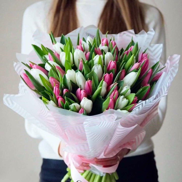 Букет тюльпанов "Лолита" в Кургане