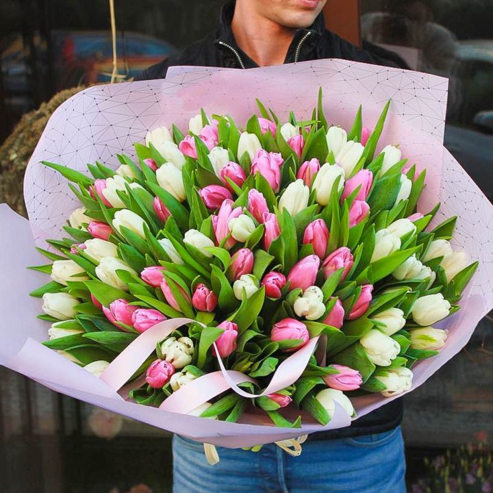 101 тюльпан микс в Кургане