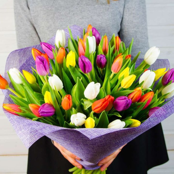 51 тюльпан "Рандом" №2 в Кургане