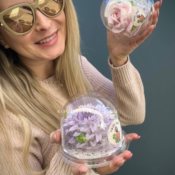 Зефир пион, роза (штучно) в Кургане